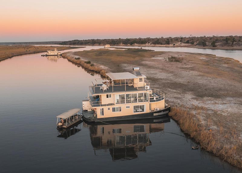 Chobe Princess Houseboats, Botswana